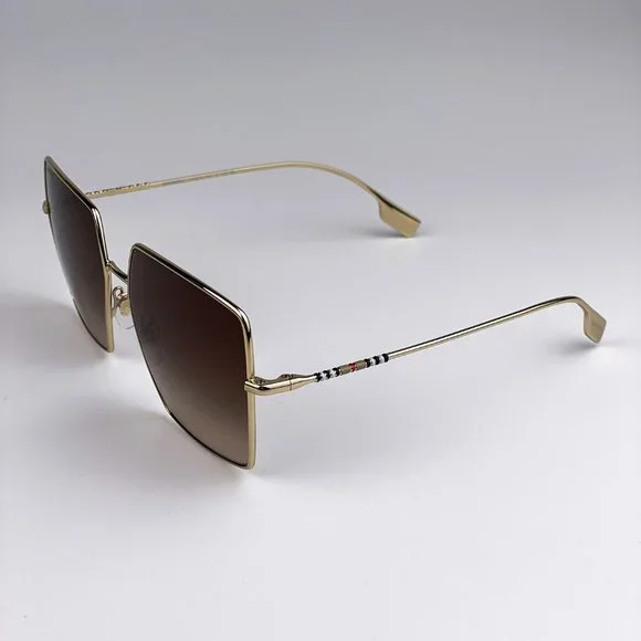 ? Burberry BE3133 DAPHNE 110913 Sunglasses Gold Brown 